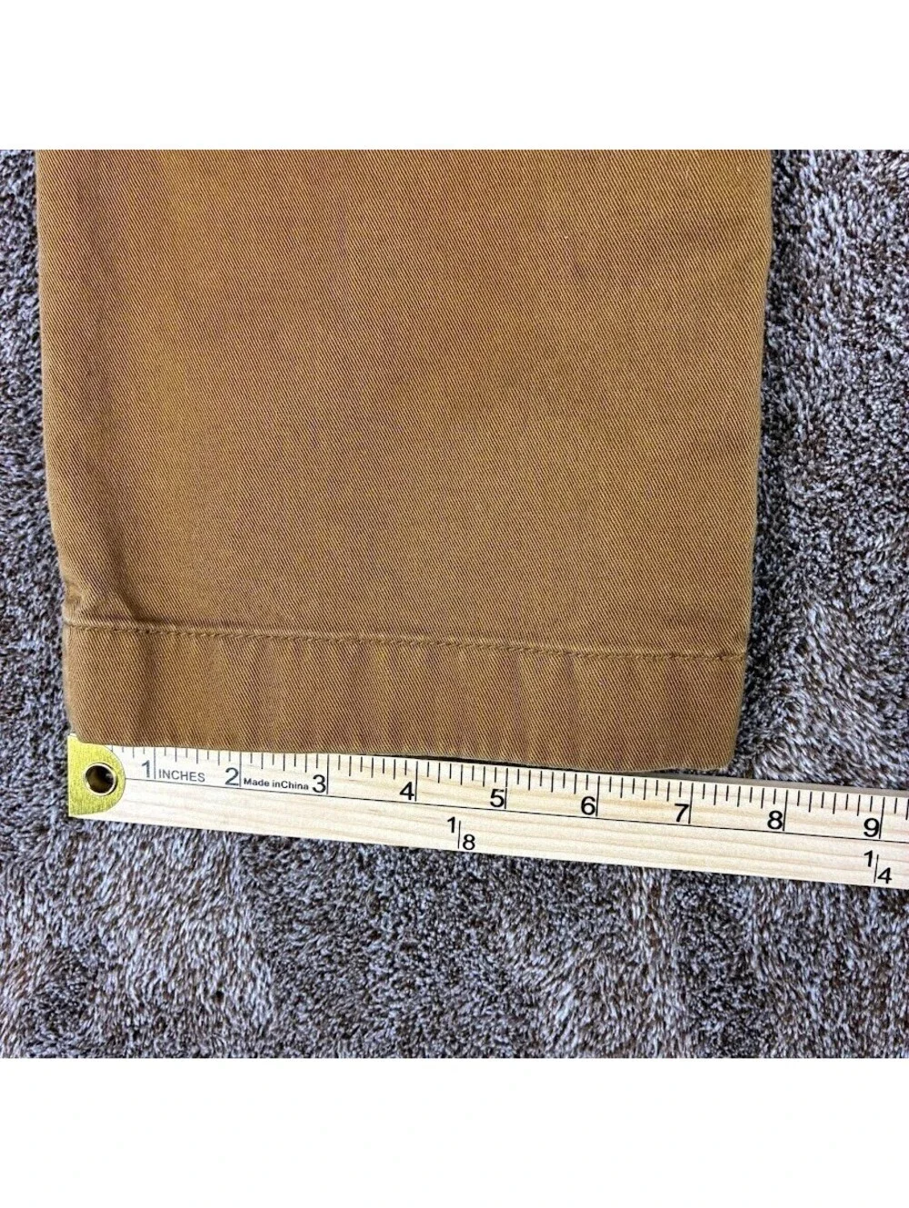 J Crew The Sutton Chino Pants Mens Size 33X32 Tan